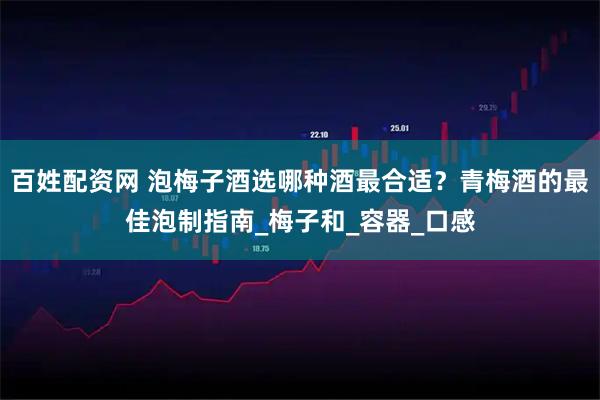 百姓配资网 泡梅子酒选哪种酒最合适？青梅酒的最佳泡制指南_梅子和_容器_口感